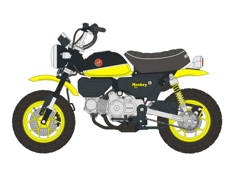 ブルースタッフ BS 12-018 1/12 ホンダ 125 モンキー カスタムカラー - 1/12デカール タミヤ14134