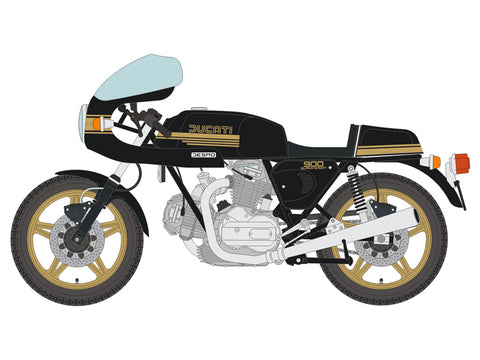 ブルースタッフ BS 12-027 1/12 ドゥカティ 900SS - 1/12デカール タミヤ14025