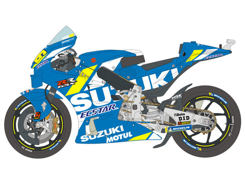 ブルースタッフ BS 12-034 1/12 スズキ GSX-RR 2019 / Test 2020 - 1/12デカール タミヤ14139