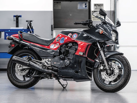 ブルースタッフ BS 12-037 1/12 カワサキ GPZ900R "トップガン" - 1/12デカール アオシマ N°43 / 4905083053973