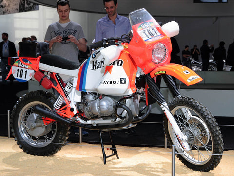 ブルースタッフ BS 12-045 1/12 BMW R80 G/S パリ・ダカール・ラリー 1985 - 1/12デカール タミヤ14049 / 14056