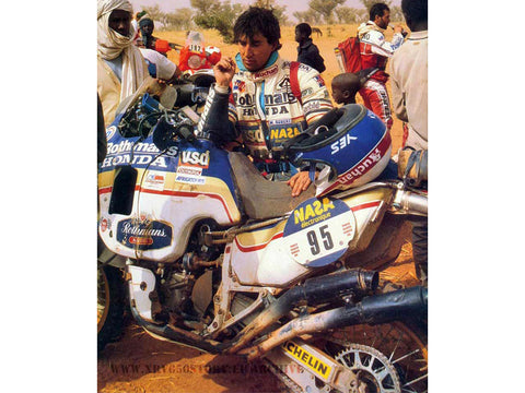 ブルースタッフ BS 12-046 1/12 ホンダ NXR 750 パリ・ダカール・ラリー 1986 - 1/12デカール タミヤ14054