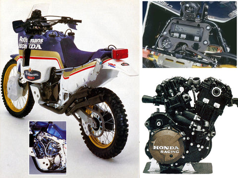 ブルースタッフ BS 12-046 1/12 ホンダ NXR 750 パリ・ダカール・ラリー 1986 - 1/12デカール タミヤ14054