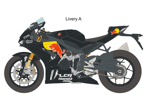 ブルースタッフ BS 12-052 1/12 ホンダ CBR1000RR-R SP - トレーニングバイク レプリカ / ヨハン・ザルコ 24' - 1/12デカール タミヤ14138 / 14141