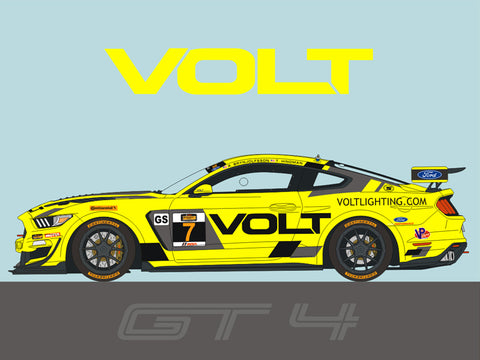 ブルースタッフ BS 24-017 1/24 フォード マスタング GT4 ボルトレーシング 2018 - 1/24デカール タミヤ24354