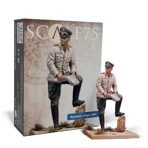 スケール75 SCW011 75mm エルヴィン・ロンメル リビア 1941