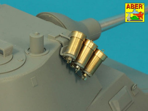 アベール 16026 1/16 ドイツ スモークディスチャージャー(タイガーI,パンサーD型,プーマ,ルクス,III号突撃砲G型他)