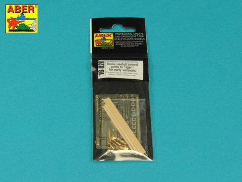アベール 16028 1/16 ドイツタイガーI 初期型用 チューンパーツ備品等(汎用)