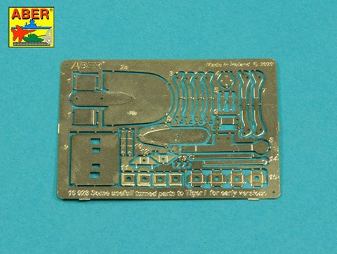 アベール 16028 1/16 ドイツタイガーI 初期型用 チューンパーツ備品等(汎用)