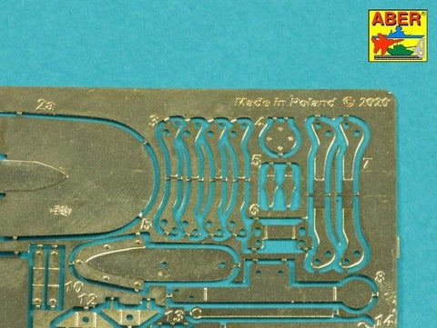 アベール 16028 1/16 ドイツタイガーI 初期型用 チューンパーツ備品等(汎用)