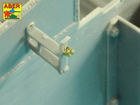 アベール 16108 1/16 ドイツ車両用 片蝶ネジ 26個