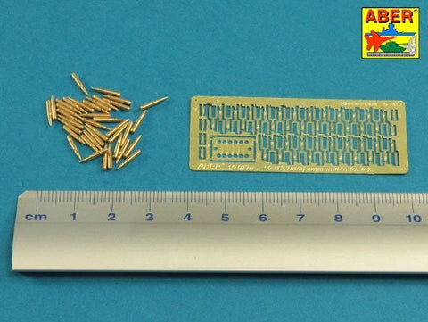 アベール 16130 1/16 アメリカ ブローニング50口径機銃M2用 弾帯30発分 治具付き