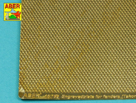 アベール 16199 1/16 I号A/B型&II号戦車A-F型用フェンダー滑り止めプレート ( タコム,gecko用 )
