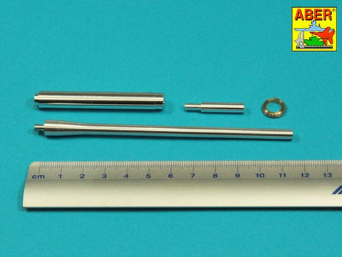 アベール 16L22 1/16 ドイツ III号戦車J (後期), L, M型用 50mm KwK 39 L/60砲身(トランぺッター,タコム,Heller,DasWerk)