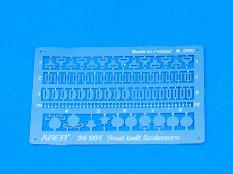 アベール 24001 1/24 自動車用シートベルト バックル