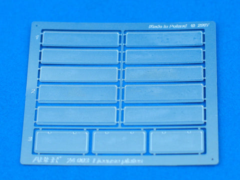 アベール 24003 1/24 自動車用ナンバープレート