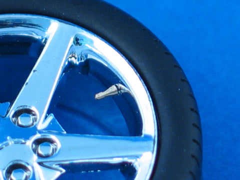 アベール 24004 1/24 自動車用タイヤバルブ(真鍮引き物)