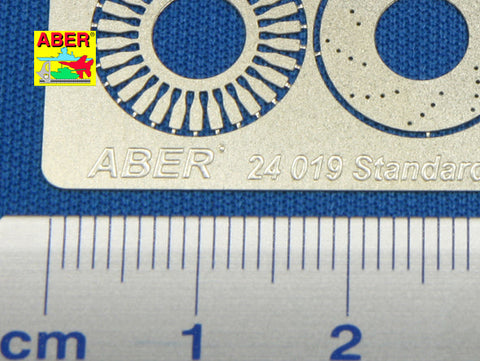 アベール 24019 1/24 穴開きディスクブレーキ14mm