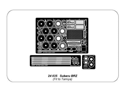 アベール 24035 1/24 スバルBRZ用ディテールセット(タミヤ用)