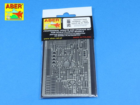 アベール 25001 1/25 ドイツ 戦車用装備品フック初期型