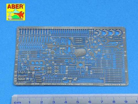 アベール 25002 1/25 ドイツ 戦車用装備品フック後期型