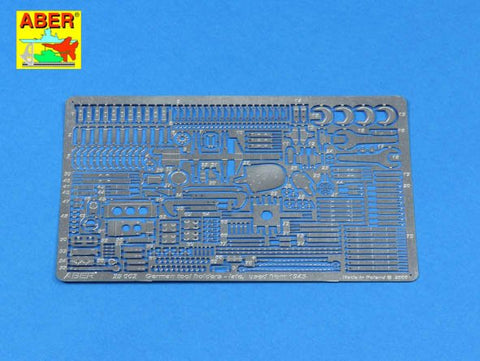 アベール 25002 1/25 ドイツ 戦車用装備品フック後期型