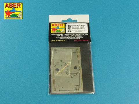 アベール 35A131 1/35 ドイツ パンサーG型用 対空追加装甲 砲塔用