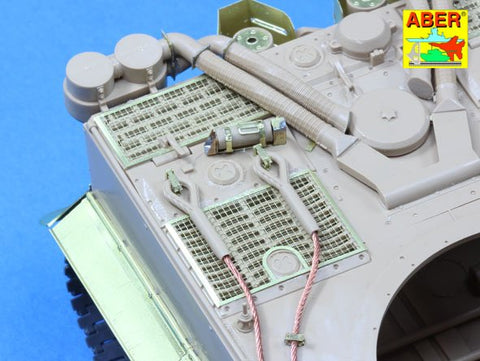 アベール 35G31 1/35 ドイツ タイガーI エンジングリル(ライフィールド用)
