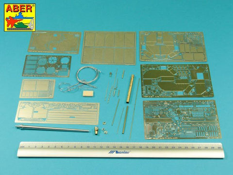 アベール 35K21 1/35 パンサーG型 ボックスフルセット エッチング アルミ砲身他(タミヤ用)