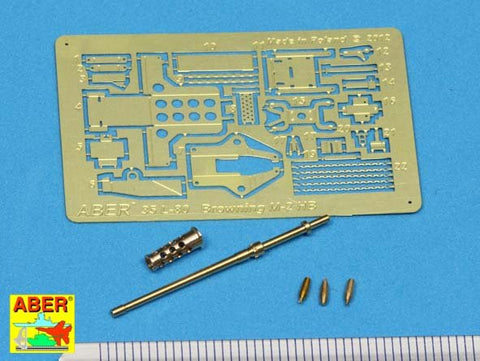 アベール 35L080 1/35 アメリカ ブローニング12.7mmM2HB重機関銃身セット
