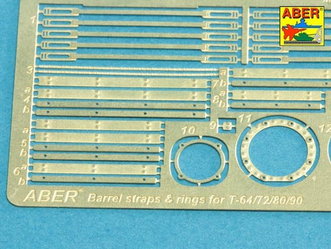 アベール 35L148 1/35 ロシア T72・T64戦車用 125mm2A46M戦車砲身(タミヤ/トランぺッター/ズベズダ用)