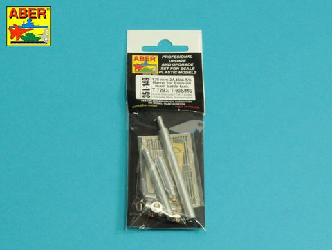 アベール 35L149 1/35 ロシア T72B3・T90S/MS用 125mm2A46M5/6戦車砲身(MENG/タイガーモデルトランぺッター/ズベズダ用))