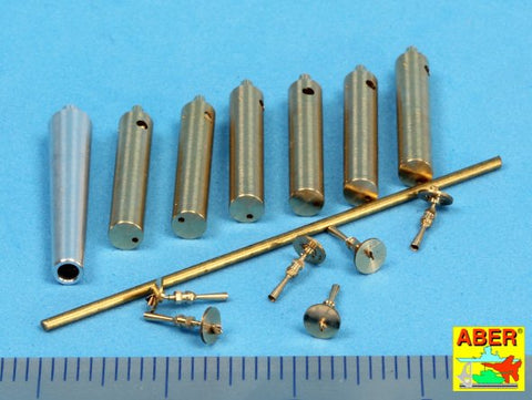 アベール 35L164 1/35 ドイツ A7V戦車用砲身・機銃セット(MENG用)