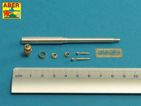 アベール 35L181 1/35 ドイツ タイガーI 後期型用 砲身・機銃(ライフィールドモデル用)