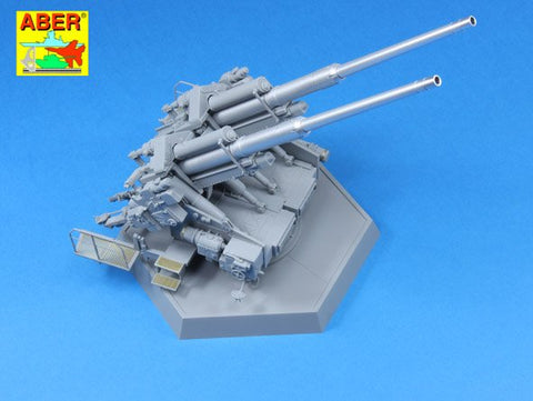 アベール 35L188 1/35 ドイツ 12.8cm Flak40ツヴィリング高射砲用砲身(タコム用)