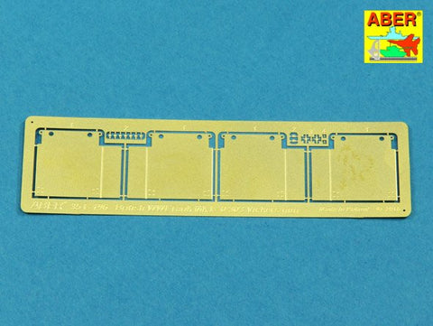 アベール 35L196 1/35 イギリス Mk.Iフィメール菱形戦車用 機銃セット(タコム用))
