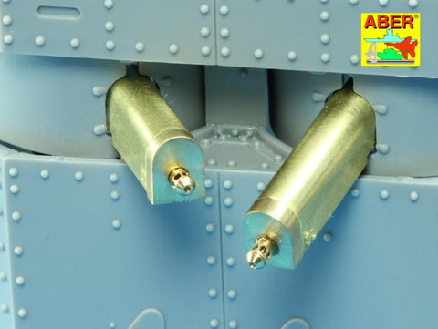 アベール 35L196 1/35 イギリス Mk.Iフィメール菱形戦車用 機銃セット(タコム用))