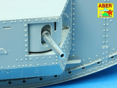 アベール 35L197 1/35 イギリス Mk.V菱形重戦車用 砲身・機銃セット