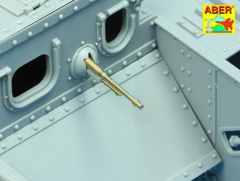 アベール 35L197 1/35 イギリス Mk.V菱形重戦車用 砲身・機銃セット