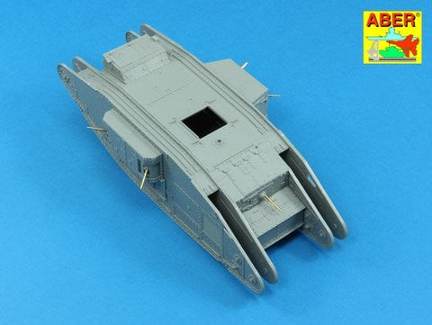 アベール 35L197 1/35 イギリス Mk.V菱形重戦車用 砲身・機銃セット