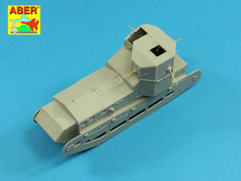 アベール 35L199 1/35 イギリスWWI 中戦車用 Mk.A ウィペット 8mm オチキス m.1909 x 4 銃身
