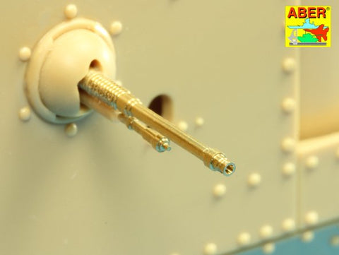 アベール 35L207 1/35 イギリス Mk.Vメール菱形戦車用 砲身2本・機銃4丁(タコム用)