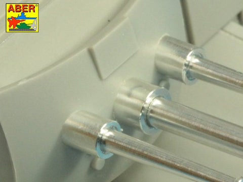 アベール 35L210 1/35 ソビエト KV-7自走砲用 76mm砲2本45mm砲2本砲身(トランぺッター用)