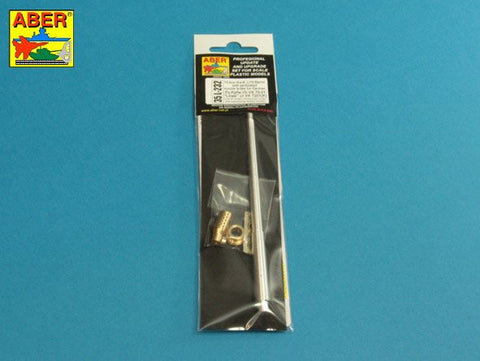 アベール 35L232 1/35 ドイツ 超重戦車VII号レーヴェ用 10.5cmKwk L/70砲身 多孔制退器(アミュージングホビー用)