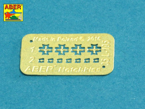 アベール 35L235 1/35 イギリス WWI Mk.Iメール菱形戦車用 6ポンド砲・機銃(タコム用)