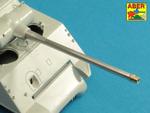 アベール 35L240 1/35 アメリカ M36B1駆逐戦車用 90 mm M3 砲身 スレッドプロテクター付き(アカデミー/イタレリ用)