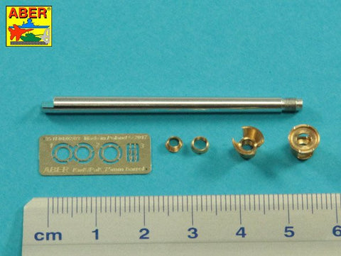 アベール 35L253 1/35 ドイツ VI号戦車 C/B型(VK.36.01)用 7.5cmダブルバッファー付き砲身(レボシス用)