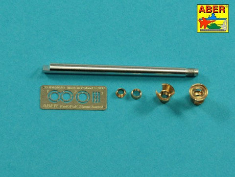 アベール 35L253 1/35 ドイツ VI号戦車 C/B型(VK.36.01)用 7.5cmダブルバッファー付き砲身(レボシス用)