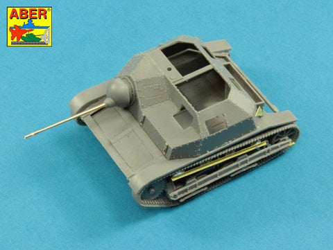アベール 35L257 1/35 ポーランド TKS戦車用 20mm wz.38 FKA戦車砲身(IBG/RPM用)