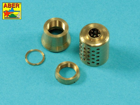 アベール 35L263 1/35 ドイツ E100超重戦車用 15cm砲身・7.5cm砲身(ドラゴン用)